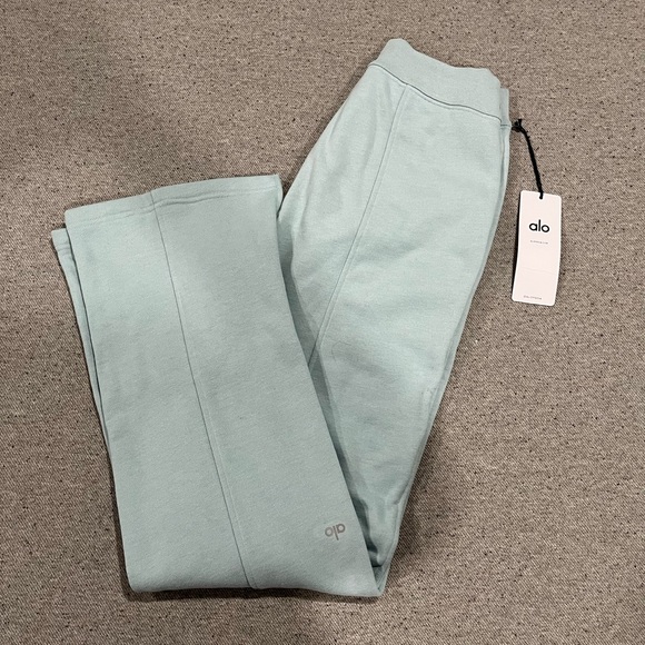 alo high waist offline straight leg sweatpant | size m - Picture 2 of 5